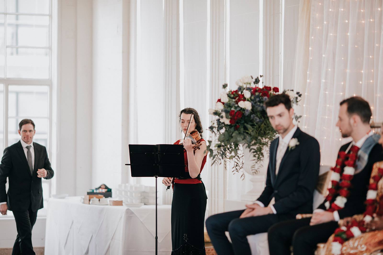 Zest Violinist Indian Fusion Wedding